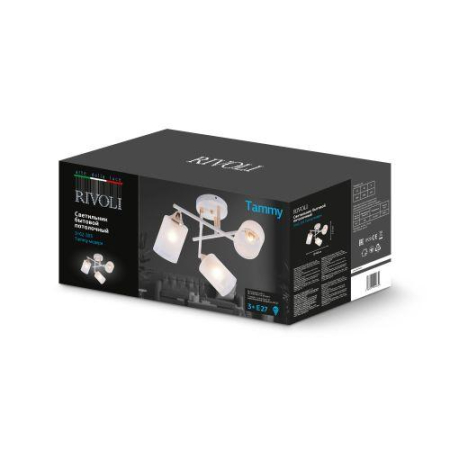Люстра Tammy 3162-303 3хЕ27 60Вт модерн Rivoli Б0059258