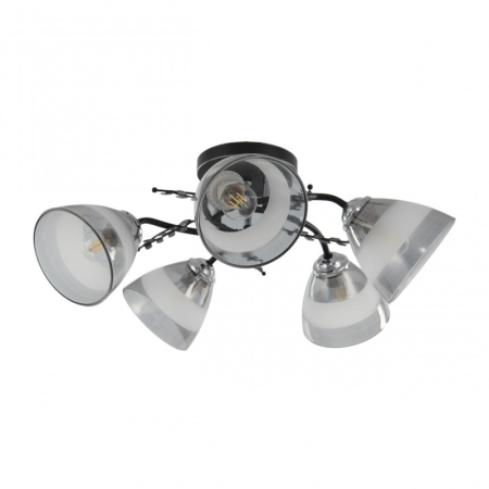 Накладная люстра Arte Milano 327685/5A BK+CR