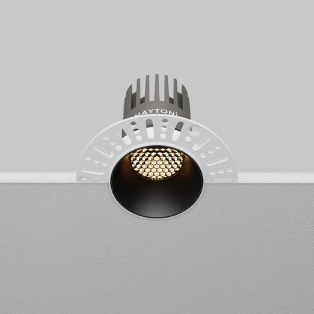 Встраиваемый светильник Maytoni Technical DL124-10W-3K-TRS-B