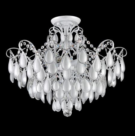 Crystal Lux Светильник потолочный Crystal Lux SEVILIA PL6 SILVER