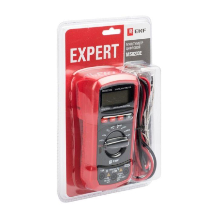 Мультиметр цифровой MS8233E Expert EKF In-180701-pm8233E