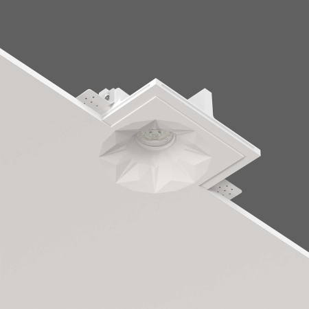 ELEKTRA POLY Встраиваемый потолочный гипсовый светильник