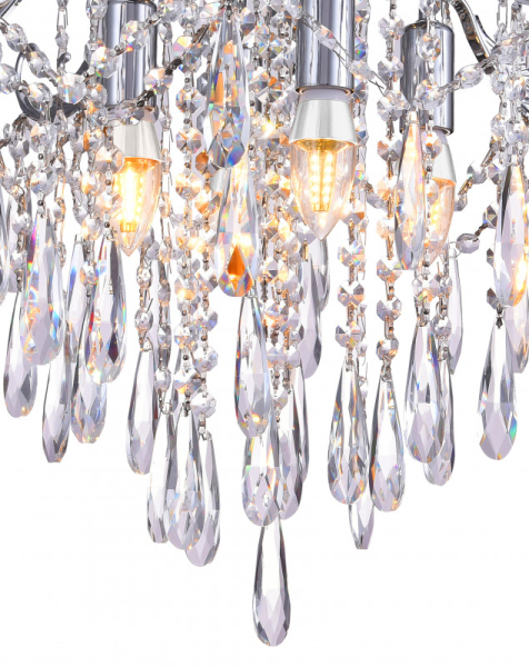 Накладная люстра Natali Kovaltseva GIOCONDA 81431/4C CHROME