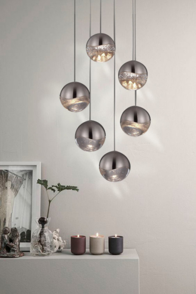 Подвесной светильник DeLight Collection SD3301-6U nickel