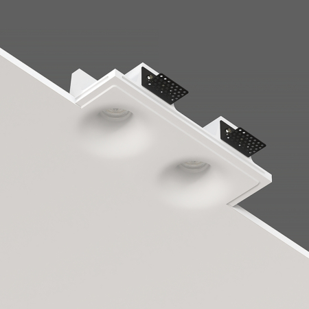 ELEKTRA MINI DUO Встраиваемый потолочный гипсовый светильник