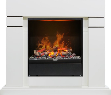 Dimplex Каминокомплект Lindos - Алебастр с очагом Albany