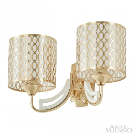 Бра Arte Milano 303387/2W Wh/Gd