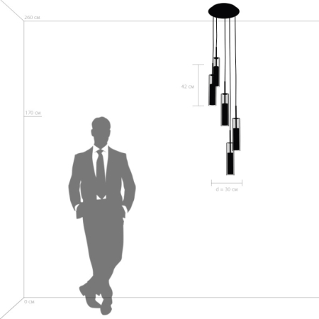 Каскадная люстра Lightstar 756052