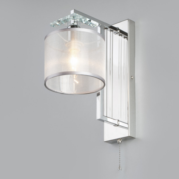 Бра Eurosvet 60123/1 хром (60108/1)