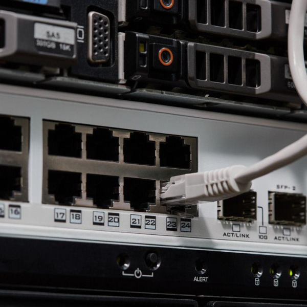 Шнур коммутационный, патч-корд F/UTP RJ45-RJ45, CAT 5e, LSZH серый, 0,5м REXANT