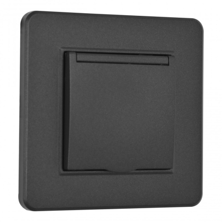 Розетка Arte Milano SET16-1-41-1 black