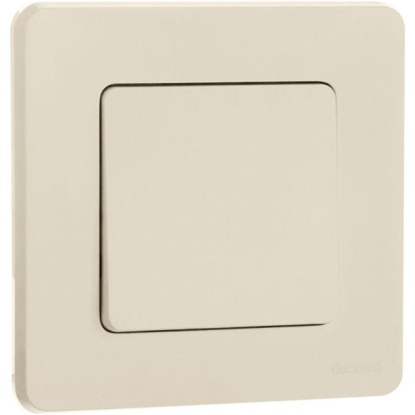 Выключатель 1-кл. Inspiria 10А IP20 250В 10AX механизм сл. кость IEK 673601