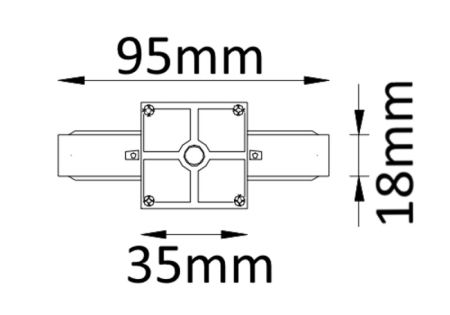 Коннектор Crystal Lux CLT 0.211 01 WH