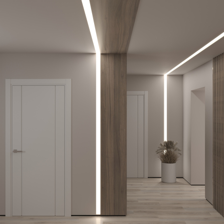 SABER 60.5 Соединительный элемент (угол 90 стена/стена, стена/потолок) для SABER 60