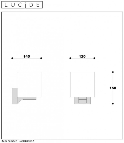 Бра LUCIDE 04204/01/12