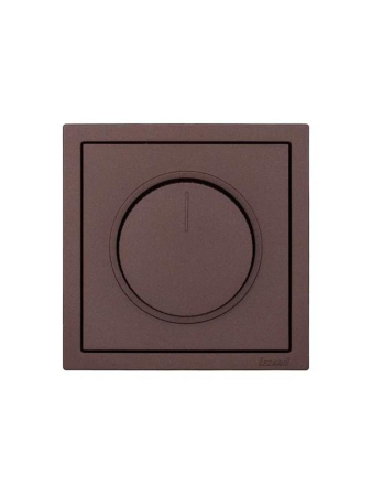 Диммер 1000Вт СП ZIMA IP20 шоколад LEZARD 704-7388-157
