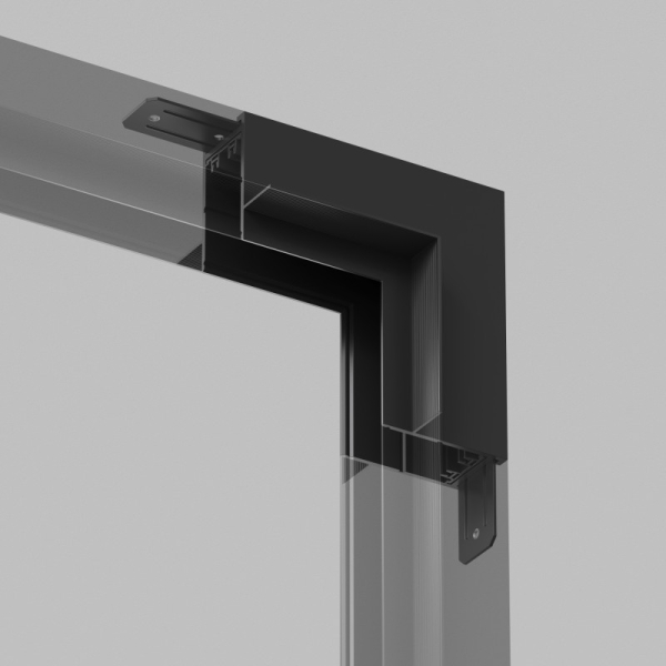 Соединитель для шинопровода Denkirs TR2118-BK