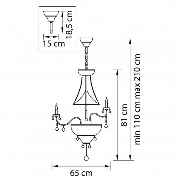 Подвесная люстра Lightstar 700161