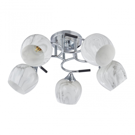 Накладная люстра Arte Milano 327985/5 CR+BK