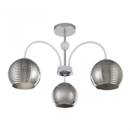 Люстра на штанге Arte Milano 320719/3 CR+WH