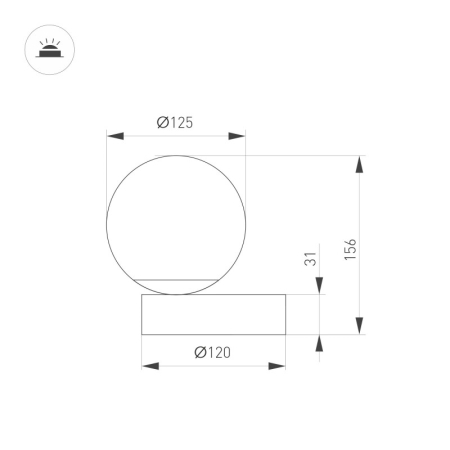 Настольная лампа Arlight 059515