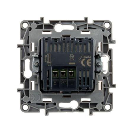 Механизм светорегулятора нажимного СП Etika 400Вт бел. IEK 672218