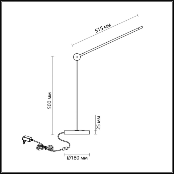 Настольная лампа Odeon Light 7101/12TL