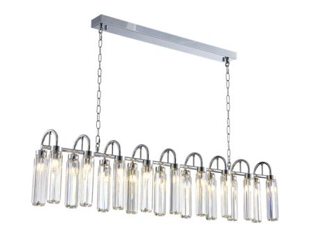 Подвесная люстра Newport 4526+12/S chrome