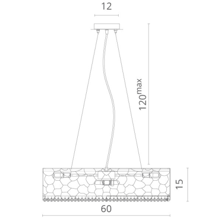 Подвесная люстра Divinare 2002/01 SP-9