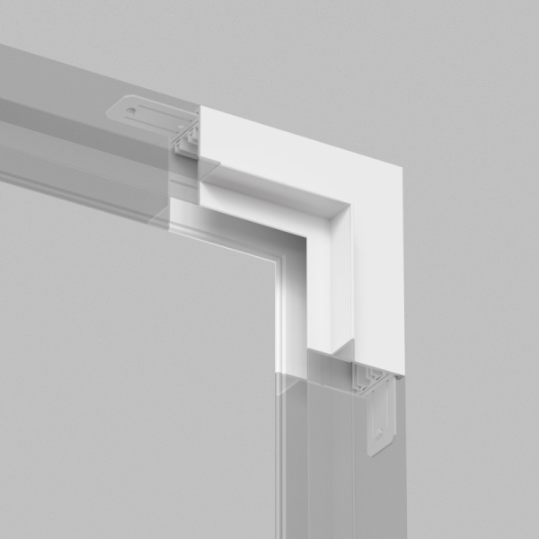 Соединитель для шинопровода Denkirs TR2118-WH