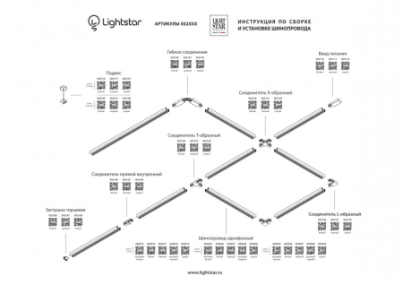 Шинопровод Lightstar 502029