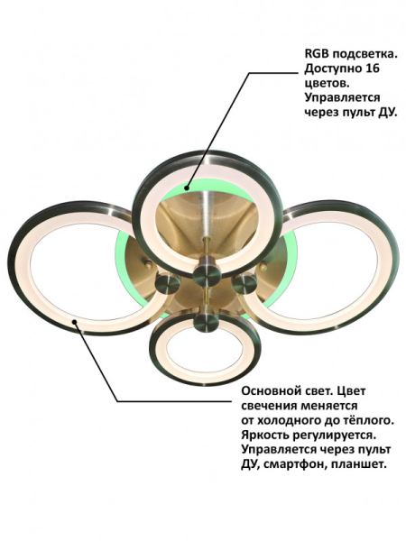 Накладной светильник Natali Kovaltseva INNOVATION STYLE 83025