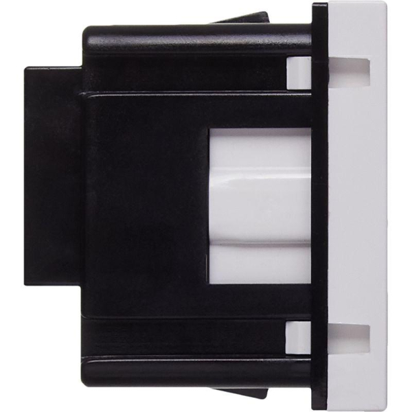 Розетка 2мод. 16А 250В 90град. с заземл. без защ. шторок винт. зажимы бел. ИЭК Leg 4521046