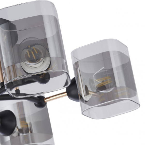 Накладная люстра Arte Milano 324308/5 BK+FG