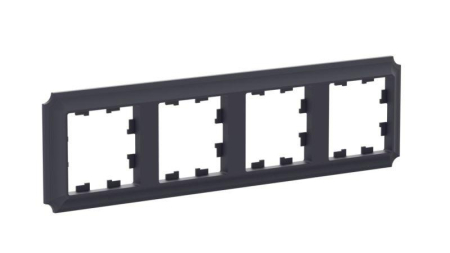 Рамка 4-м AtlasDesign Antique универс. карбон SE ATN101004