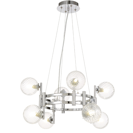 Crystal Lux Люстра Crystal Lux LUXURY SP8 CHROME