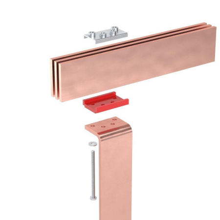 Струбцина 100мм 3 шины на фазу DKC R5BBCC3100