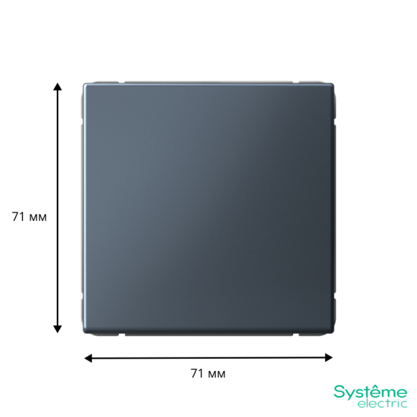 Переключатель перекрестный ArtGallery (сх. 7) 10AX грифель SE GAL000771