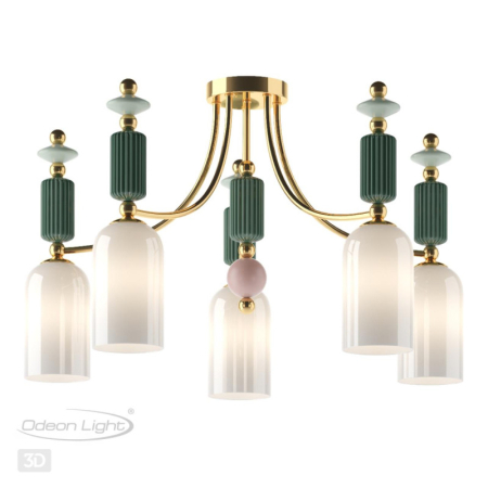 Накладная люстра Odeon Light 4861/5C