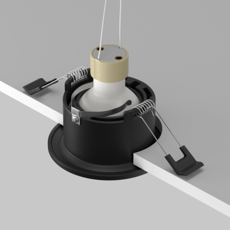 Влагозащищенный светильник Maytoni Technical DL027-GU10-B