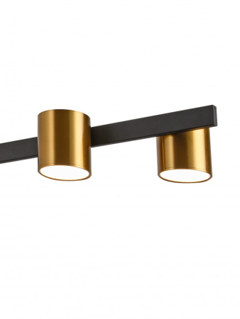 Подвесная люстра Natali Kovaltseva LED LAMPS 81129/6C BRASS BLACK