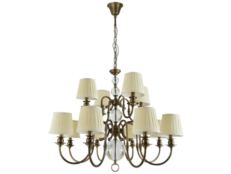 Подвесная люстра Newport 3112/С black brass без абажуров