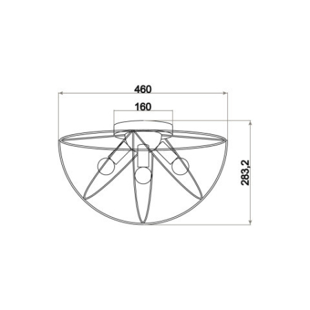 Накладной светильник Vele Luce VL5342L04