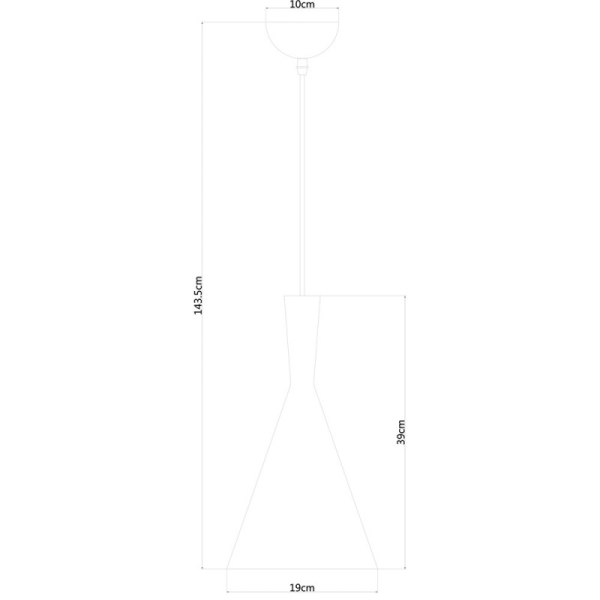 Подвесной светильник ARTE Lamp A3408SP-1WH