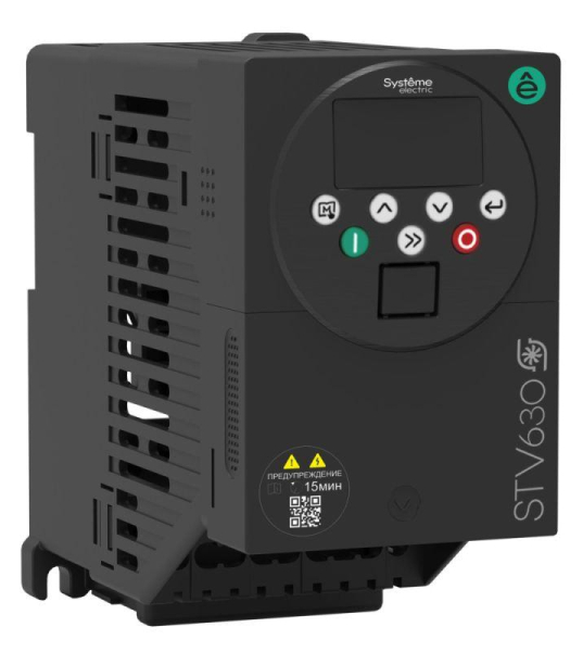 Преобразователь частоты STV630 1.5кВт 220В ЭМС С3 + LED панель оператора SE STV630U15M2