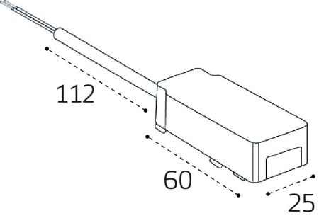 Коннектор ITALLINE IT09-9025 black