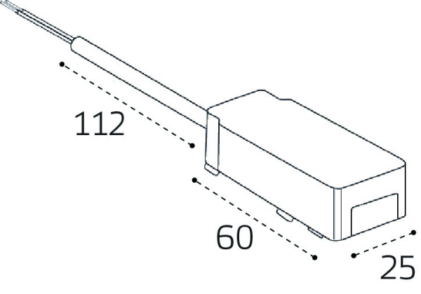 Коннектор ITALLINE IT09-9025 black