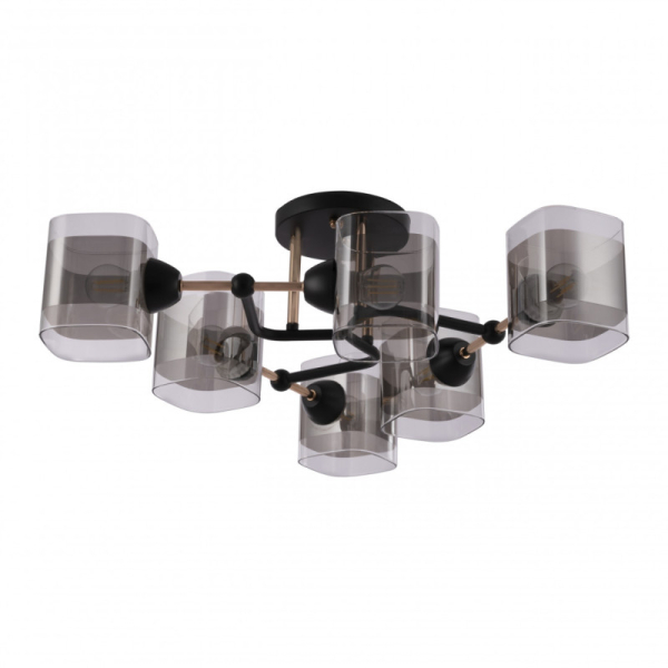 Накладная люстра Arte Milano 324308/6 BK+FG