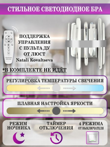 Бра Natali Kovaltseva LED LAMPS 81117/1W