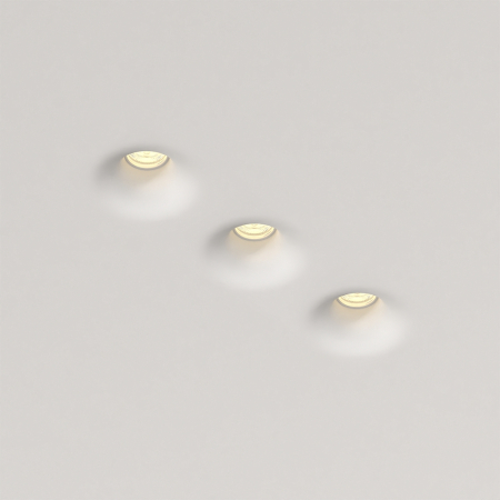 ELEKTRA MINI TRIO Встраиваемый потолочный гипсовый светильник